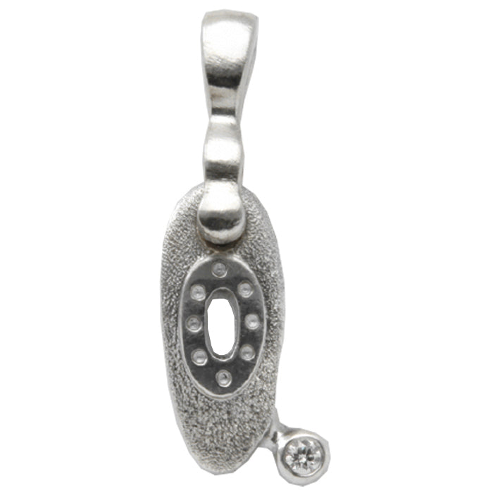 Alex Sepkus Letter Q Pendant Necklace with Bail - Elegant Gold Initial Necklace for Women, Perfect for Gifts, Anniversaries & Everyday Wear