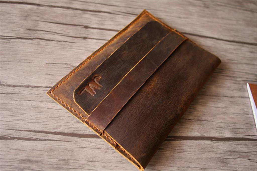 Handmade Genuine Brown Leather Cover Case for Kindle Oasis - Premium Protective Sleeve for Reading, Travel & Daily Use