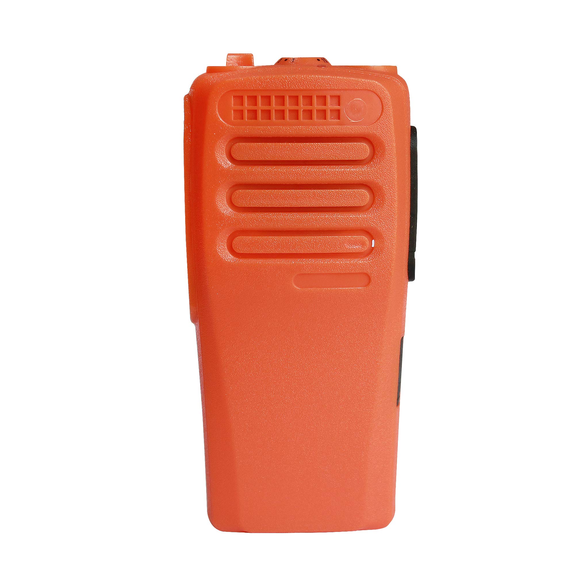 16-Channel Replacement Housing Case for Motorola CP200D Radio with Buttons & PTT Stickers - Durable Protective Cover for Walkie-Talkie Accessories (Ideal for Construction, Security & Outdoor Communication)