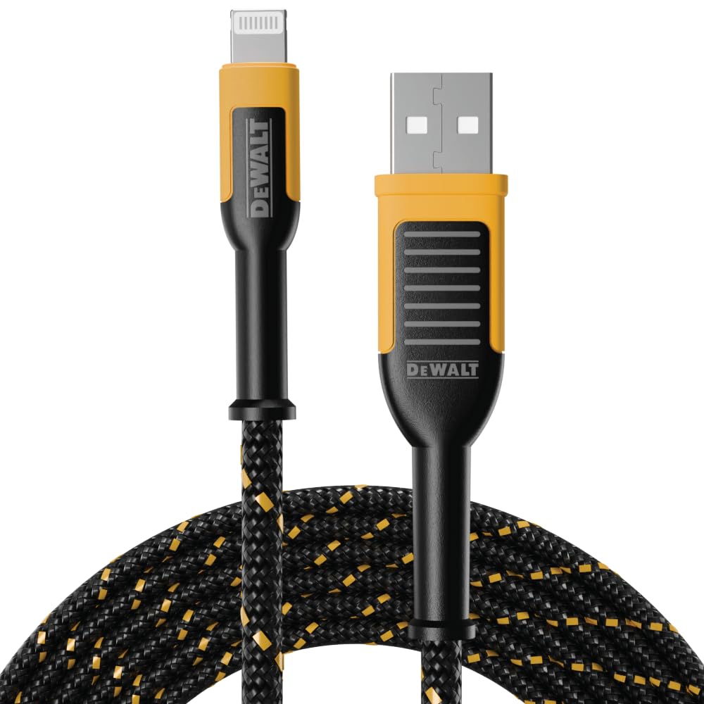 **Durable Braided Lightning to USB Cable - 10FT Fast Charging Cord for iPhone 14/13/12/11/X/8 - Apple MFi Certified Charger Cable (USB-A to Lightning) - Perfect for Home, Office & Travel**