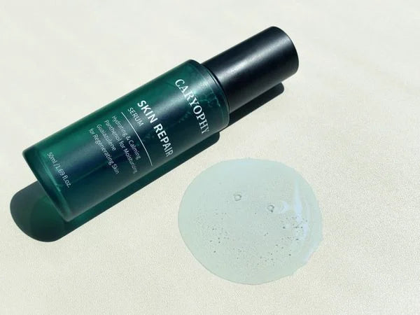 CARYOPHY Skin Repair Serum 50ml - Anti-Aging Facial Treatment with Hyaluronic Acid & Vitamin E - Perfect for Dry, Sensitive Skin & Nighttime Skincare Routine
