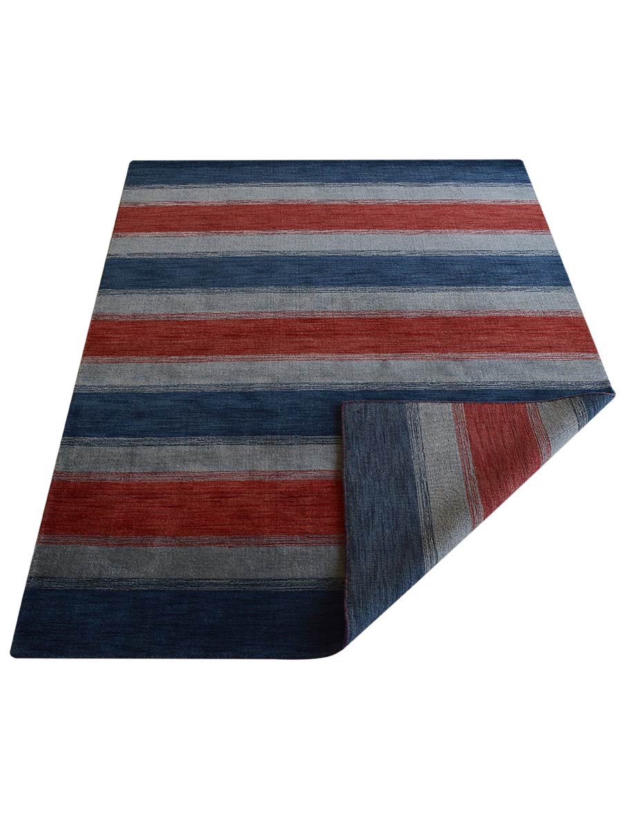 Samara Premium Hand Knotted Wool Rug - Soft & Durable 8x10 Area Rug for Living Room, Bedroom - Eco-Friendly Home Decor