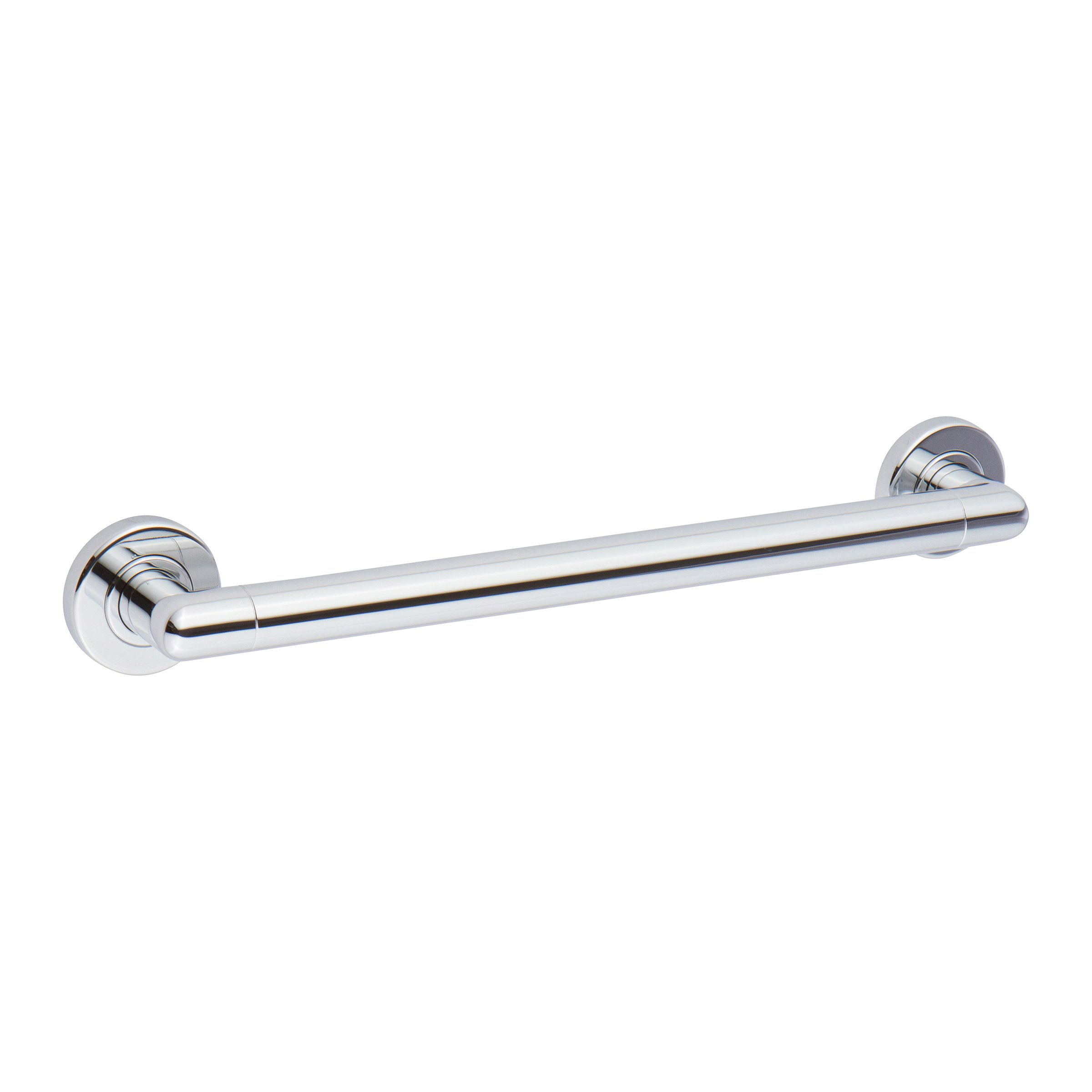 24 Inch Kubic Grab Bar 4663 - Polished Chrome Bathroom Safety Handle for Seniors & Disabled - ADA Compliant Non-Slip Shower & Toilet Support Bar