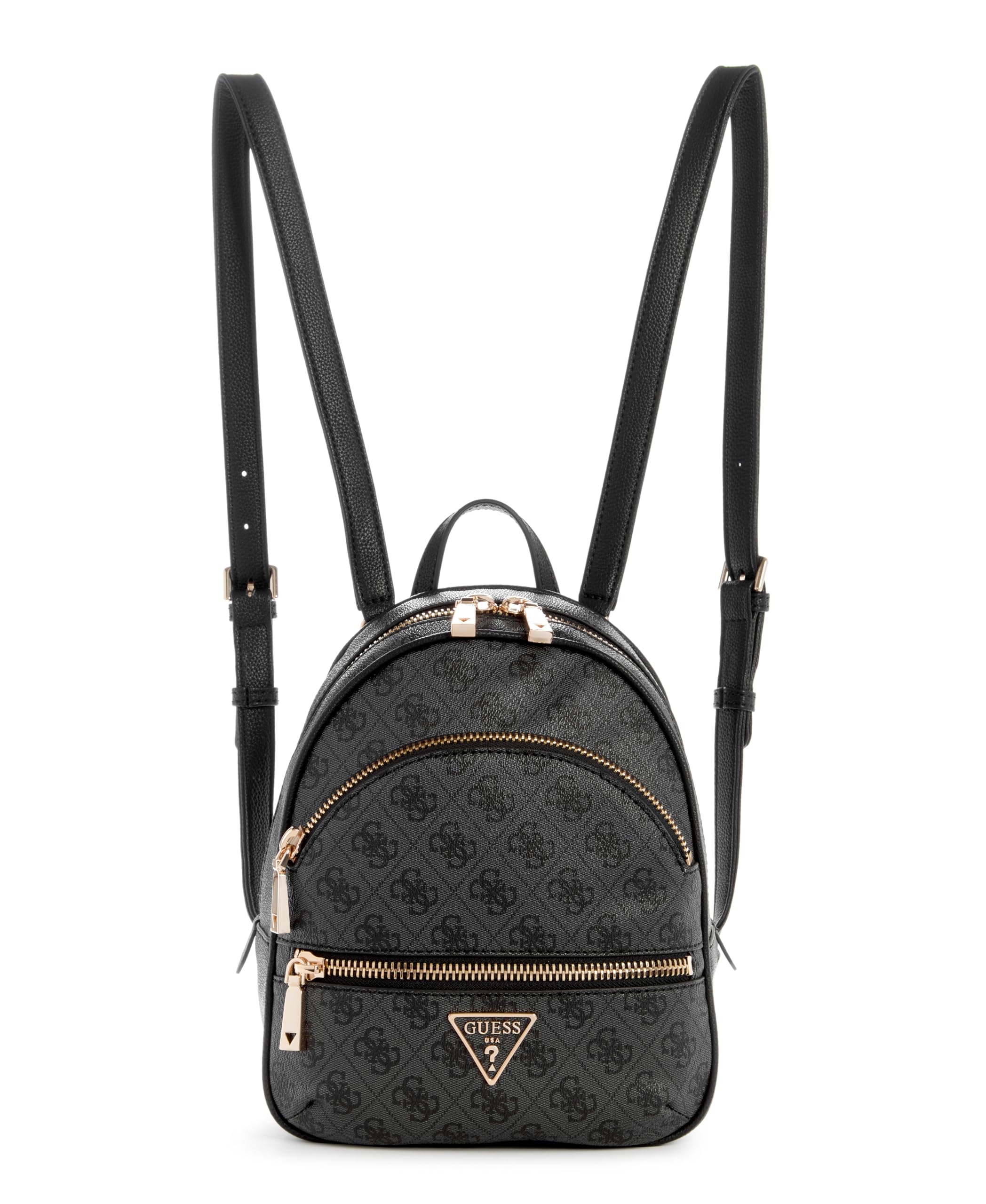 GUESS Manhattan Backpack for Women - Stylish Laptop Backpack with USB Charging Port, Water-Resistant College School Bag - Perfect for Work, Travel & Daily Commute