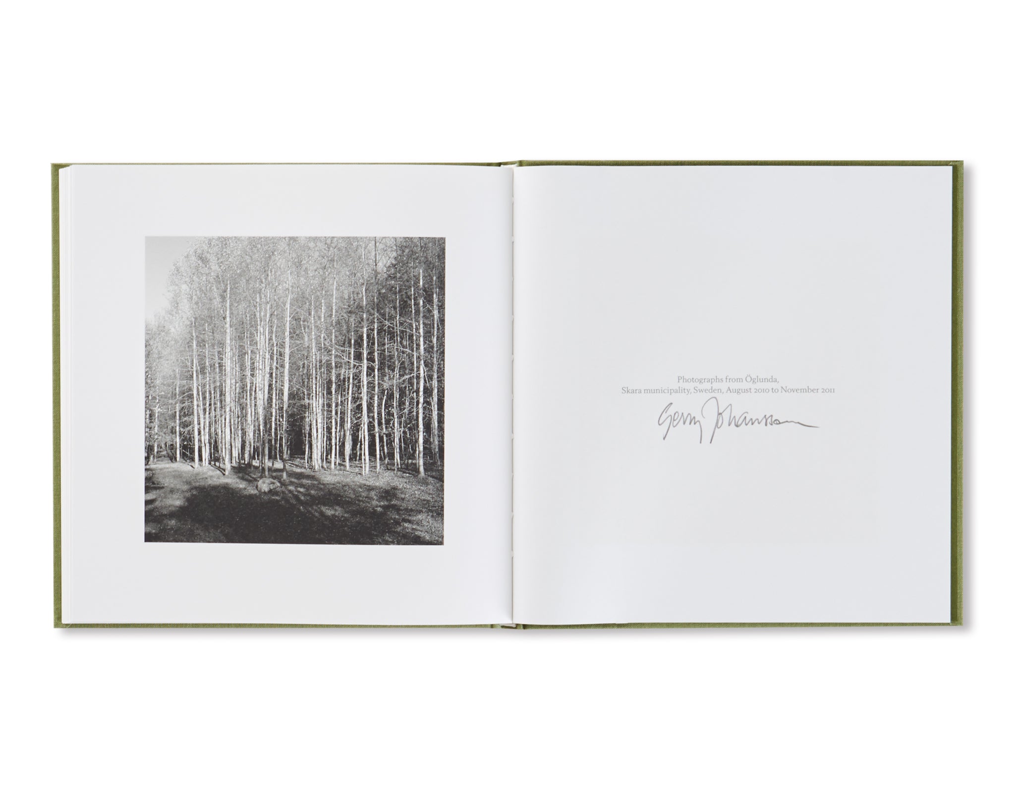 ÖGLUNDA by Gerry Johansson - Signed Photography Book - Perfect for Art Collectors & Photography Enthusiasts