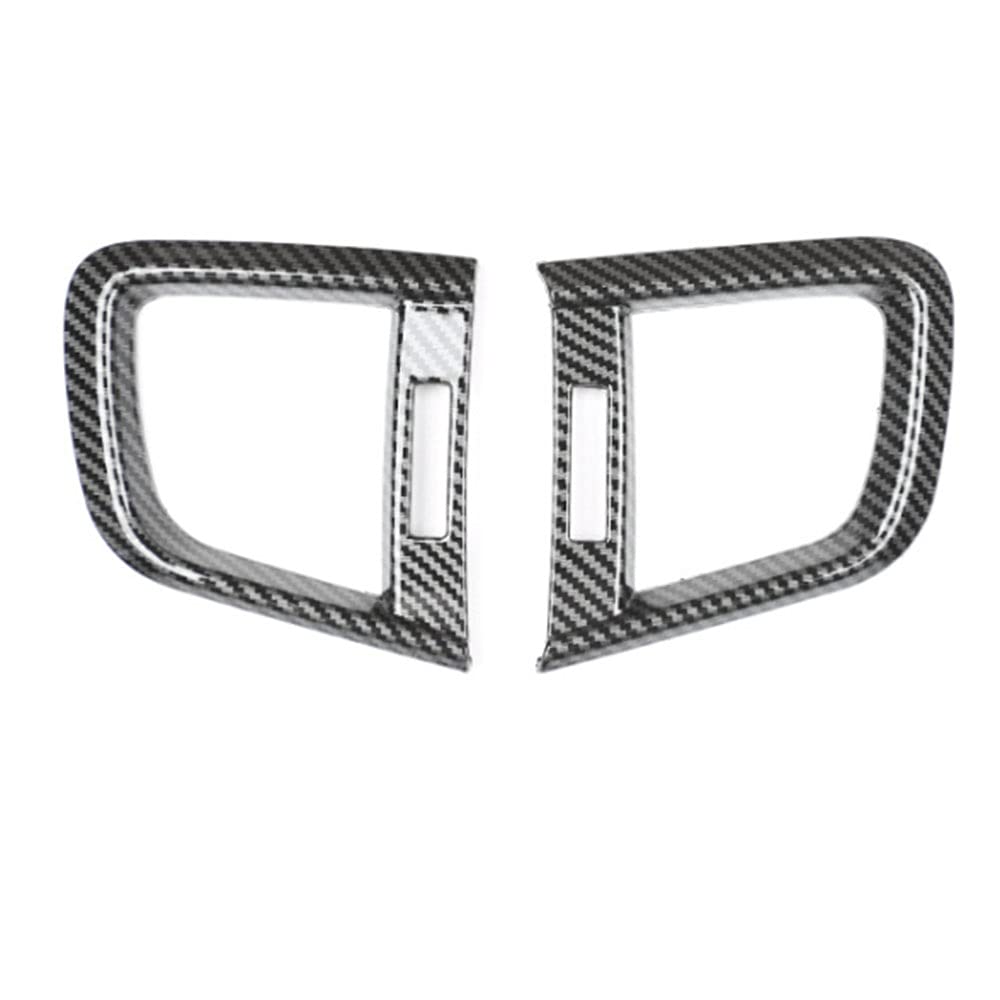 MACHSWON Black Car AC Vent Cover Decoration - Stylish Side Vent Sticker Trim for Honda Vehicles | Perfect for Customizing & Protecting Air Conditioning Outlets