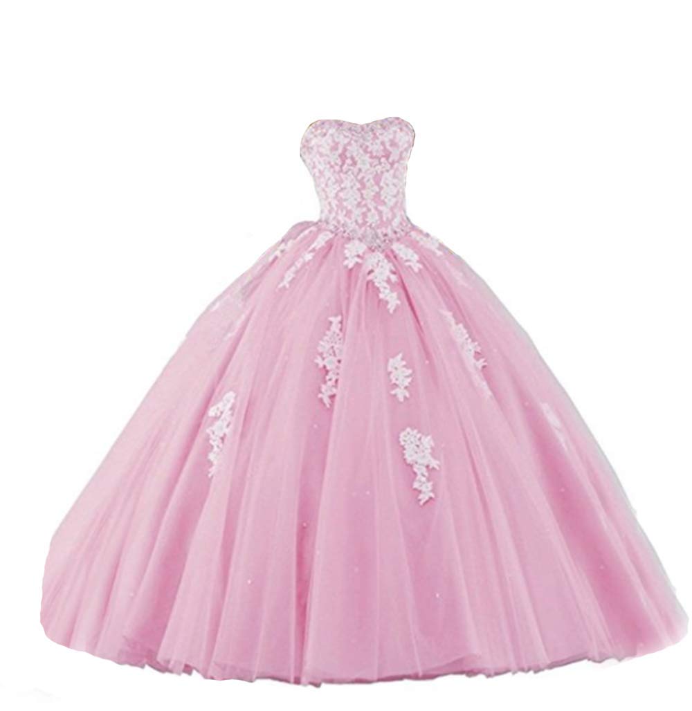 Elegant ANGELA Women's Ball Gown Organza Quinceanera Dresses for Prom, Homecoming & Formal Events - Perfect for Weddings, Parties & Special Occasions