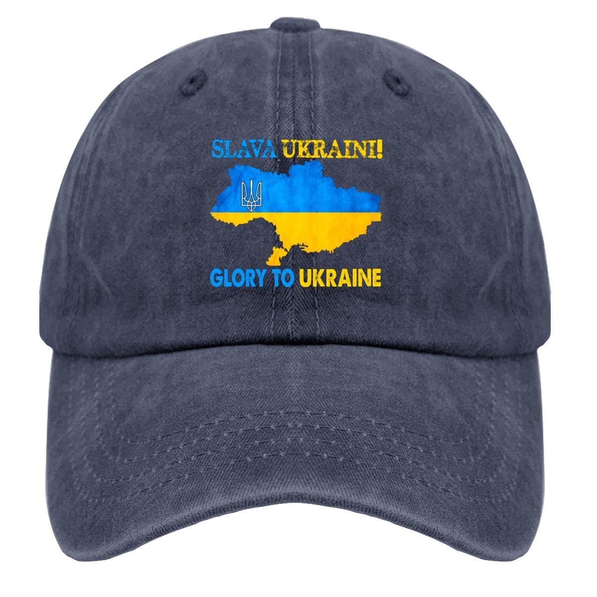 Slava Ukraini Dad Cap - Vintage Cotton Baseball Hat for Men | Tennis & Casual Wear