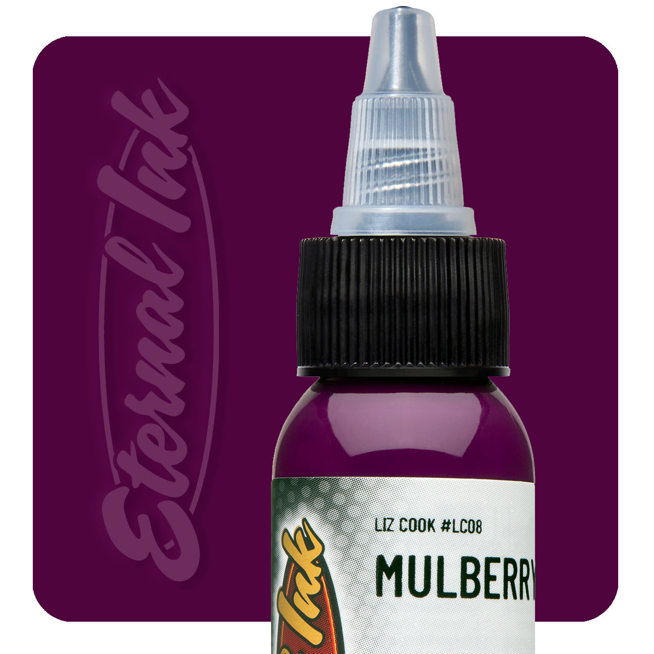 Eternal Liz Cook Mulberry Ink 1oz - Premium Calligraphy Ink for Fountain Pens, Dip Pens & Art Projects - Perfect for Lettering, Drawing & Creative Writing