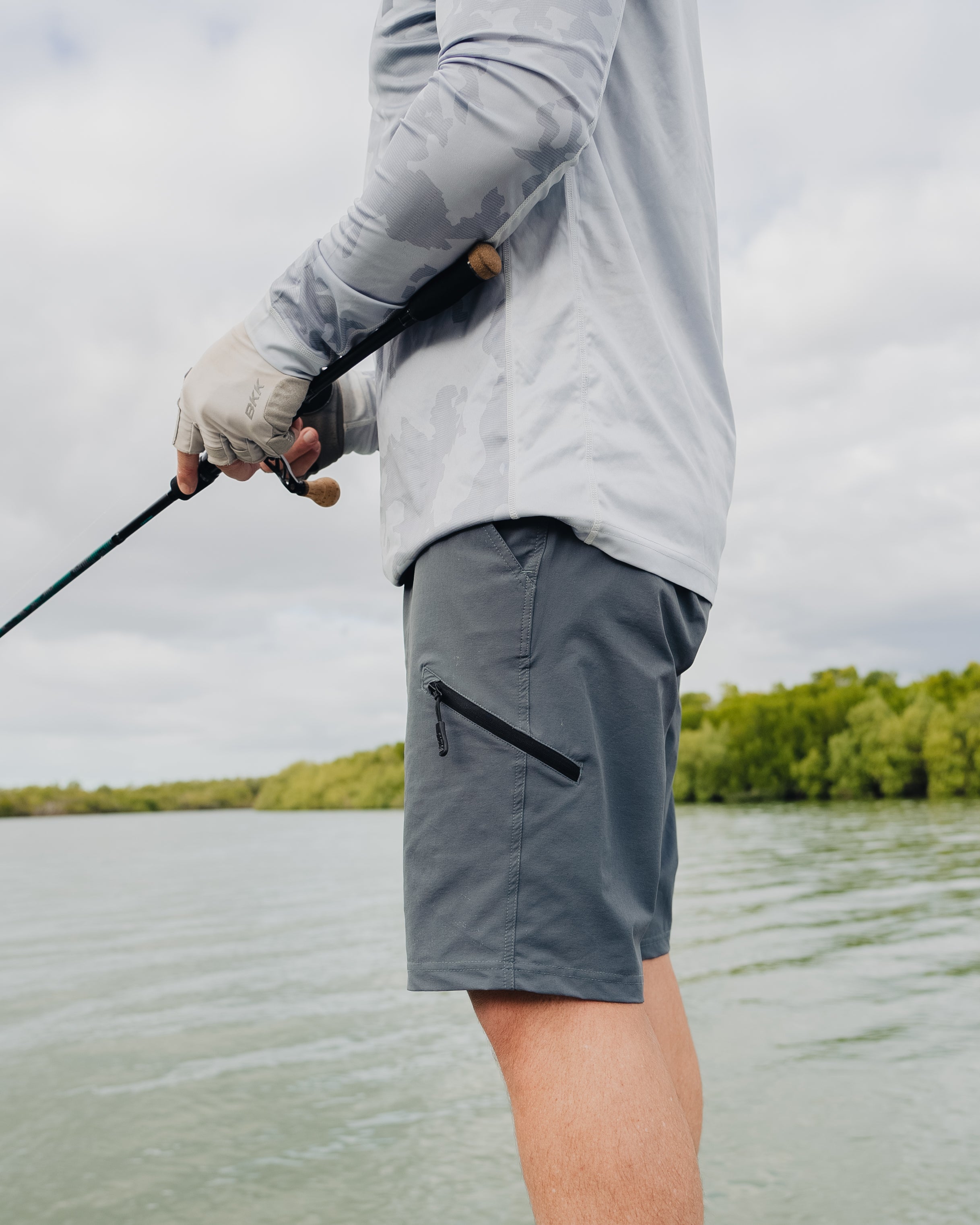 Premium Fishing Shorts for Men - Quick-Dry & Comfortable Seafarer Series - Ideal for Boating, Angling, and Outdoor Adventures
