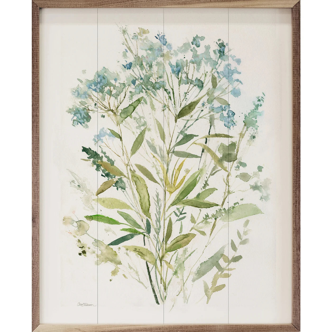 Elegant Garden Lace Wood Framed Wall Art Print - Vintage Floral Decor for Living Room, Bedroom & Office - Perfect Home Decor Gift Idea