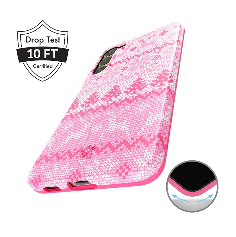 Bubble Gum Sweater Samsung Phone Case - Trendy Soft Silicone Cover for Samsung Galaxy S21/S20/Note 20 - Cute Kawaii Aesthetic for Girls & Teens - Perfect for School, Work & Everyday Use