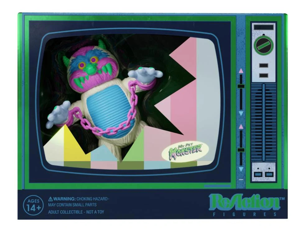 ReAction My Pet Monster (Pastel Glow) SDCC 2022 Exclusive Action Figure - Limited Edition Collectible Toy for Monster Lovers - Perfect for Display, Gifts, and Pop Culture Collections