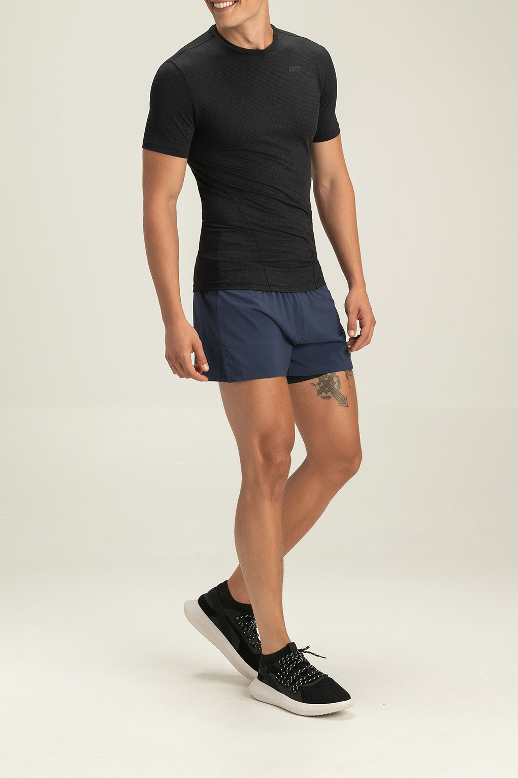 Move Slim Fit T-Shirt for Men - Lightweight & Breathable Activewear for Gym, Running & Casual Wear