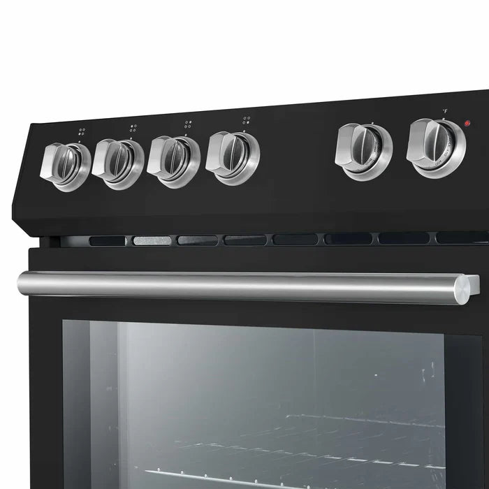 Forno Leonardo 30 Inch Electric Range with 5.0 cu. Ft. Oven - Stainless Steel Built-in Appliance for Modern Kitchens | Perfect for Baking, Roasting & Everyday Cooking | Model FFSEL6012 30