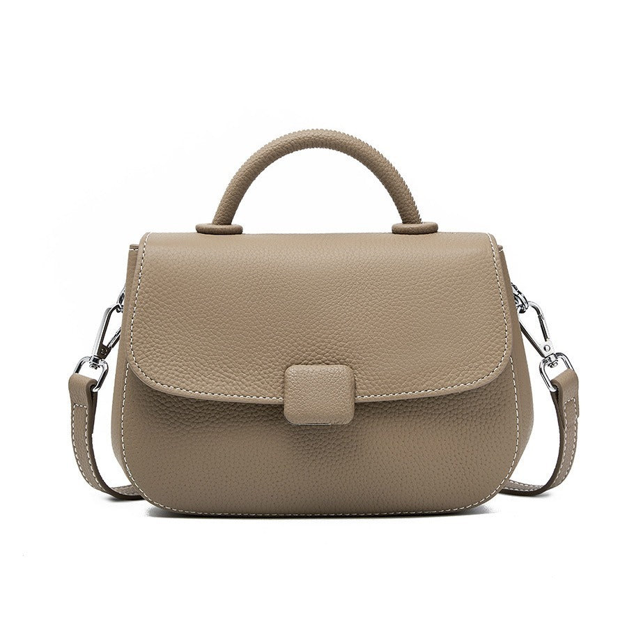 Genuine Leather Tote Bag for Women - Stylish Crossbody Handbag for Work, Travel & Everyday Use