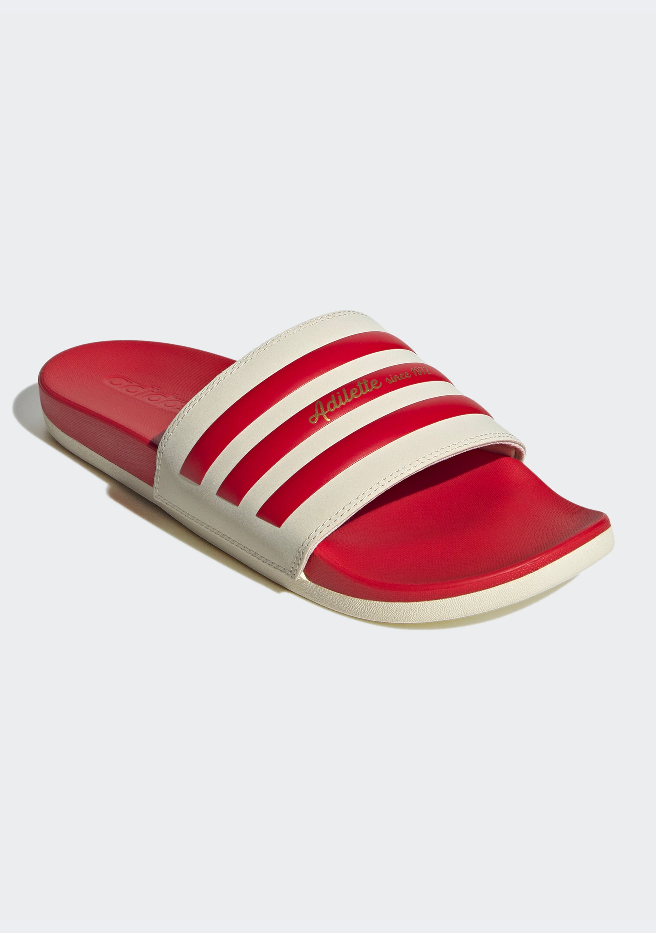 Adidas Men's Adilette Comfort Slide Sandals - Lightweight Athletic Slides for Pool, Beach, Gym & Casual Wear