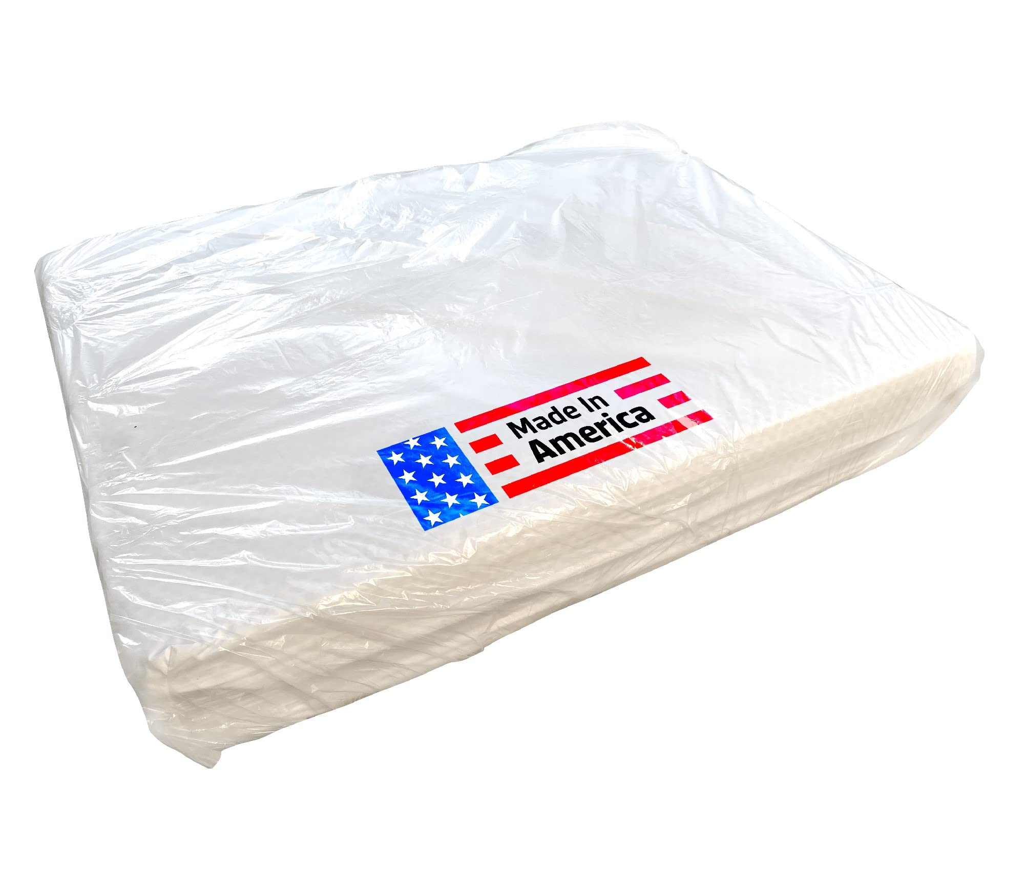 Sandbaggy Heavy-Duty Mattress Storage Bag | Made in USA | Waterproof & UV Resistant | Fits Twin, Twin XL, Full & Queen Mattresses | 1.5 Mil Thick Clear Plastic | Ideal for Moving, Storage & Furniture Protection | Perfect for Home, Dorm or RV Use