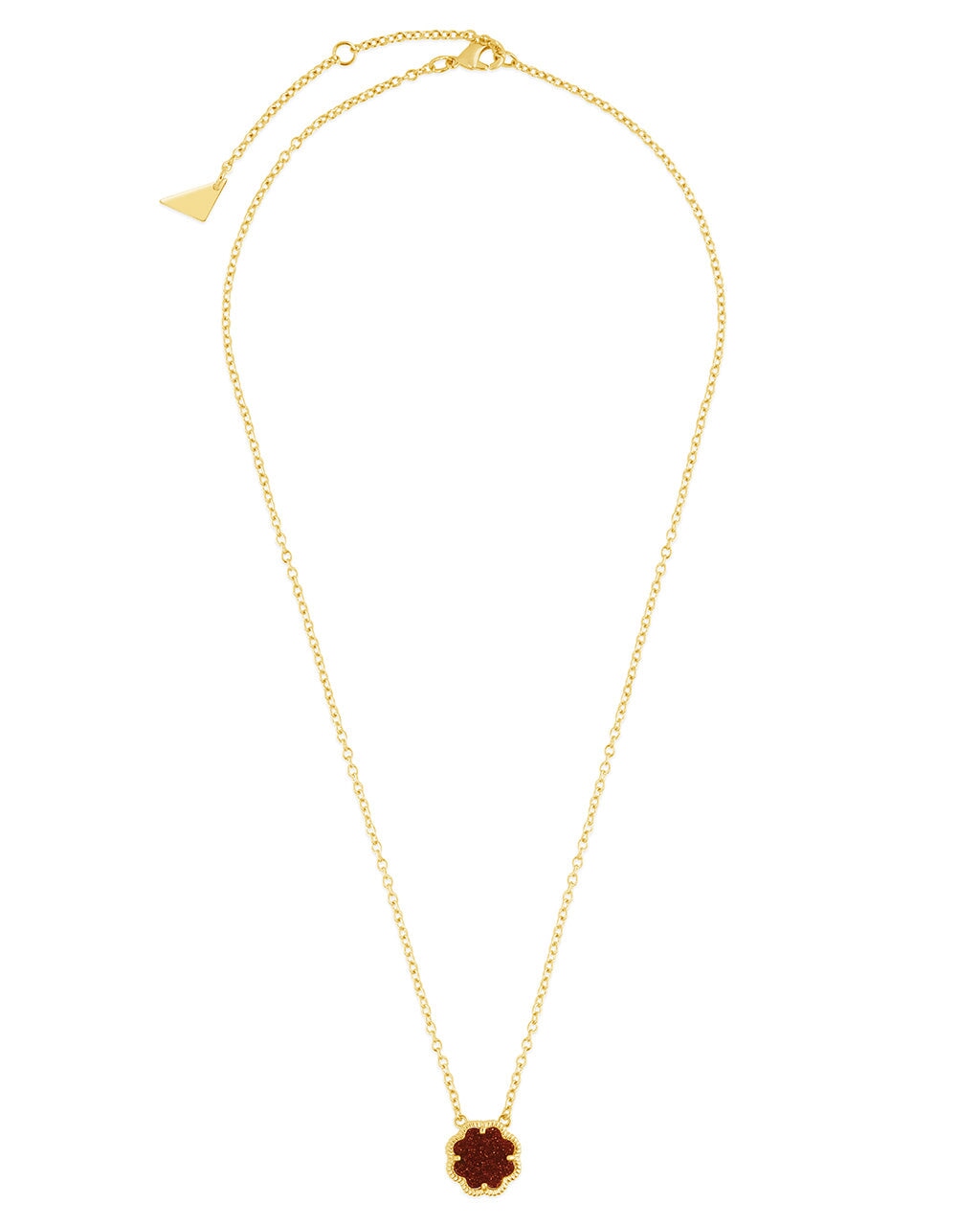 Elegant Rose Petal Pendant Necklace for Women - 18K Gold Plated Floral Jewelry Gift for Valentine's Day, Anniversary & Special Occasions
