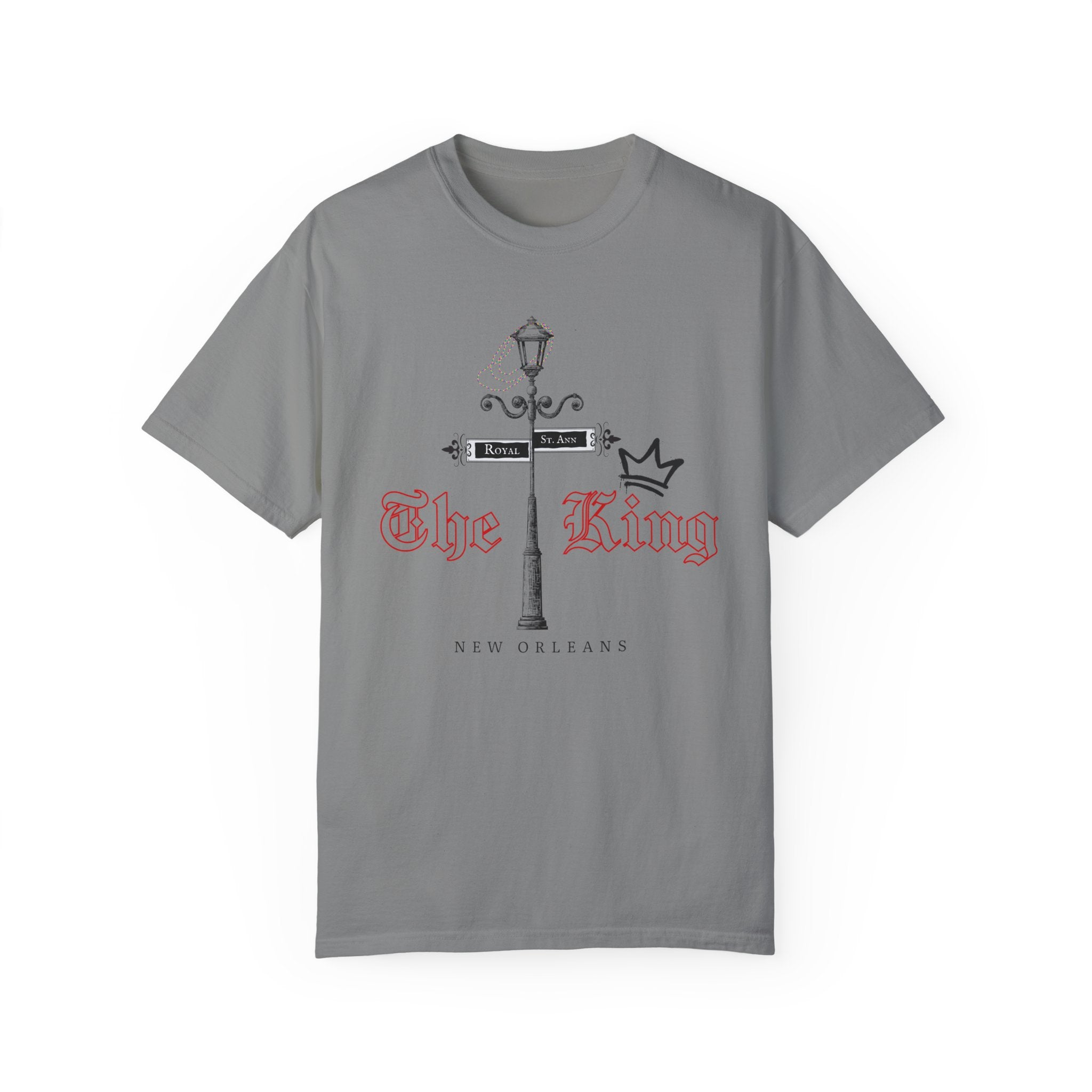 The King of The Quarter Tshirt - Premium Cotton Graphic Tee for Men | Trendy Streetwear & Casual Outfit Essential