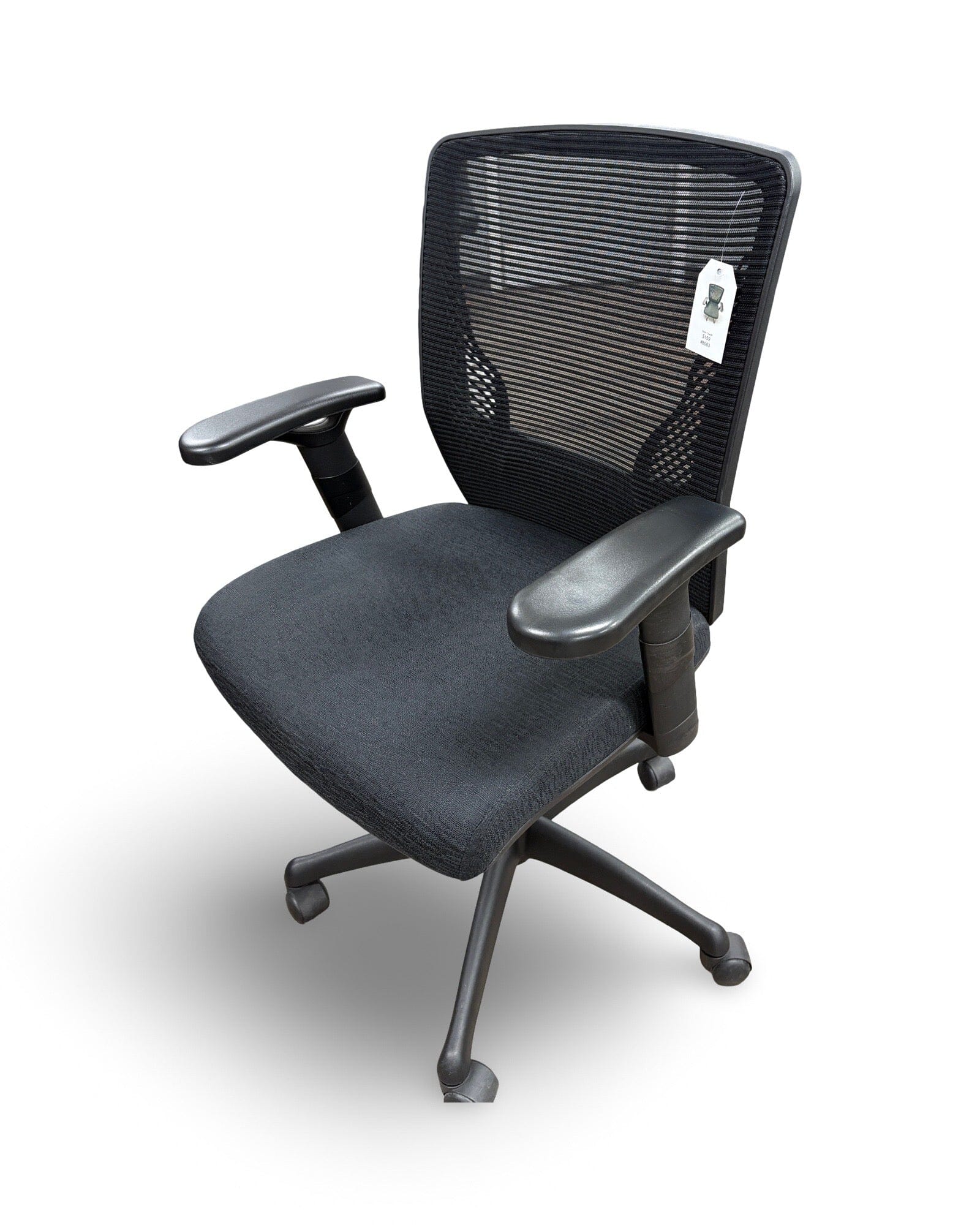 Ergonomic Used Task Chair - Adjustable Office Chair for Home & Work - Comfortable Desk Chair for Long Hours - Perfect for Remote Work & Study
