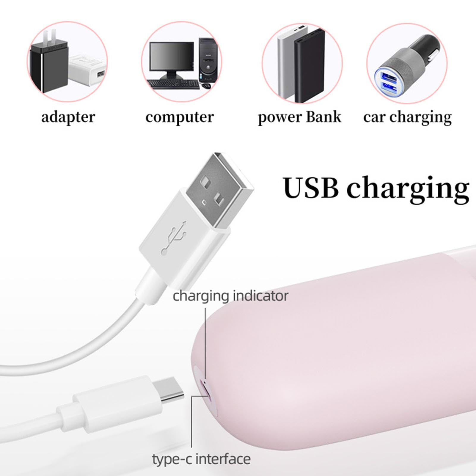 Electric Facial Hair Remover for Women & Men - Rechargeable Bikini Trimmer with LED Light & Double Blades - Precision Eyebrow & Body Groomer for Smooth Skin at Home or Travel - Perfect for Face, Legs, Underarms & Sensitive Areas