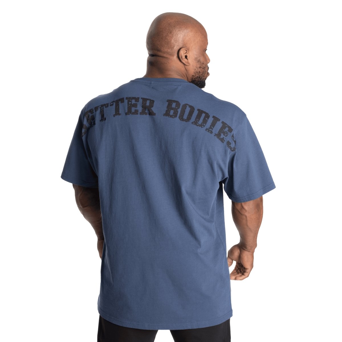 Better Bodies Union Original Tee - Premium Cotton Men's T-Shirt in Sky Blue | Casual Wear, Street Style & Everyday Comfort