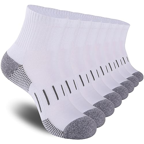 8 Pairs White