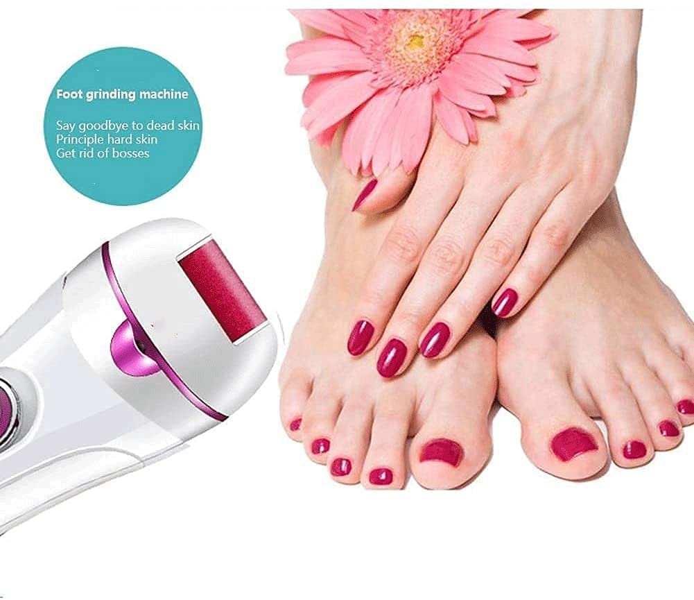 3-in-1 Rechargeable Women's Epilator & Shaver - Painless Hair Removal for Bikini Line, Underarms, Arms & Legs | Perfect for Travel, Gym & Smooth Skin at Home