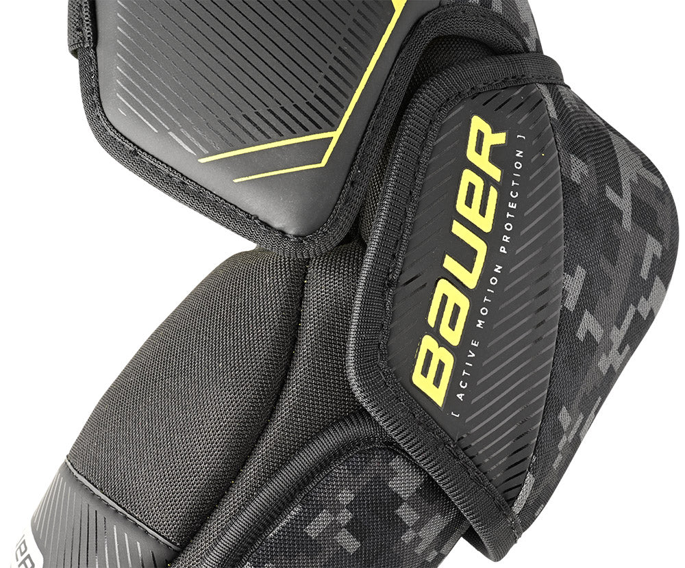 Bauer Supreme M3 Intermediate Ice Hockey Elbow Pads - Protective Gear for Youth & Adult Players - Perfect for Practice & Games