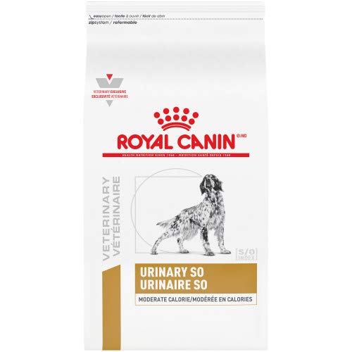 Royal Canin Urinary SO Moderate Calorie Dry Dog Food for Dogs - 17.6 lb Bag - Veterinary Diet for Urinary Health - Perfect for Adult Dogs with Urinary Issues at Home or Travel