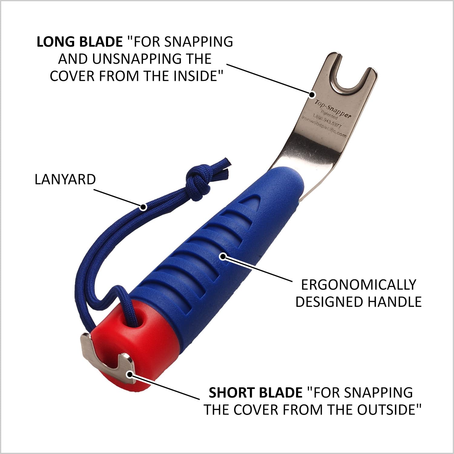 Best Boat Canvas Snap Tool - Heavy Duty Top-Snapper for Marine Upholstery & Boat Covers | Perfect for Sailors, DIY Boat Repair & Marine Canvas Installation