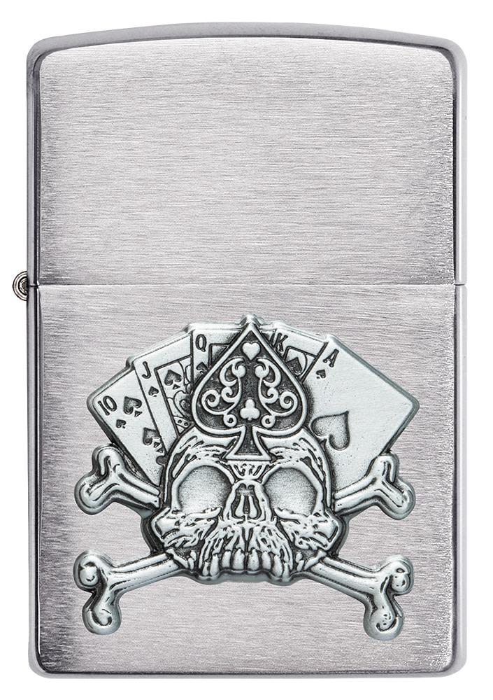 Skull Emblem Design Playing Cards - Gothic Style Deck for Poker, Magic Tricks & Collectors | Perfect for Game Nights, Halloween Parties & Gifts