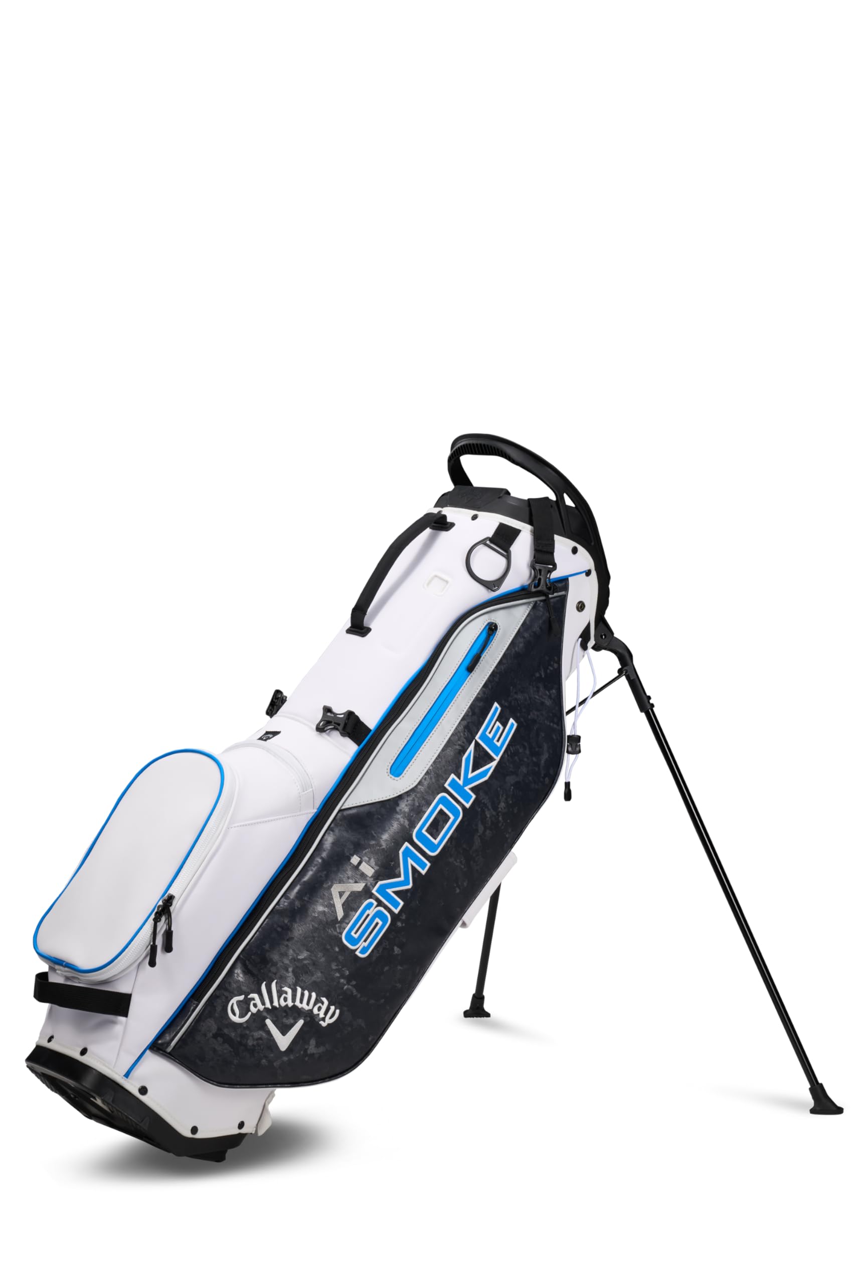 Callaway Golf ORG 14 Cart Bag - Premium Golf Cart Bag with 14-Way Divider, Durable & Lightweight (Smoke Black) - Perfect for Golfers, Tournaments & Course Rounds