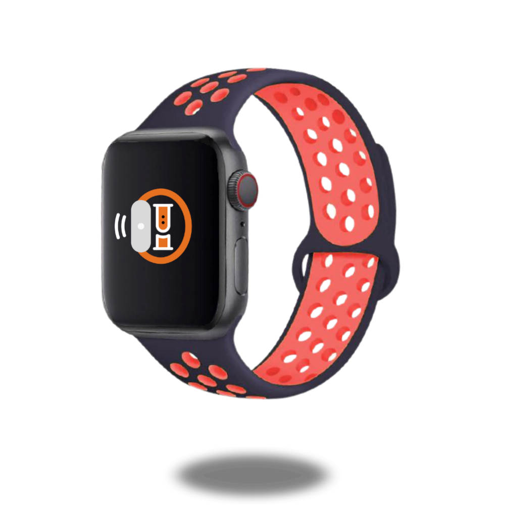 Premium Silicone Sport Bands for Nike Smartwatches - Durable, Comfortable & Sweatproof Fitness Tracker Bands for Running, Workouts & Active Lifestyle