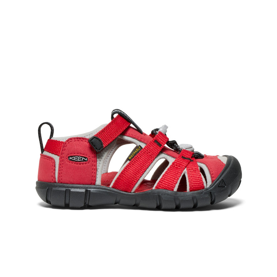 Little Kids' Seacamp II CNX Water Shoes | Ribbon Red/Alloy Color | Perfect for Beach, Pool & Outdoor Play