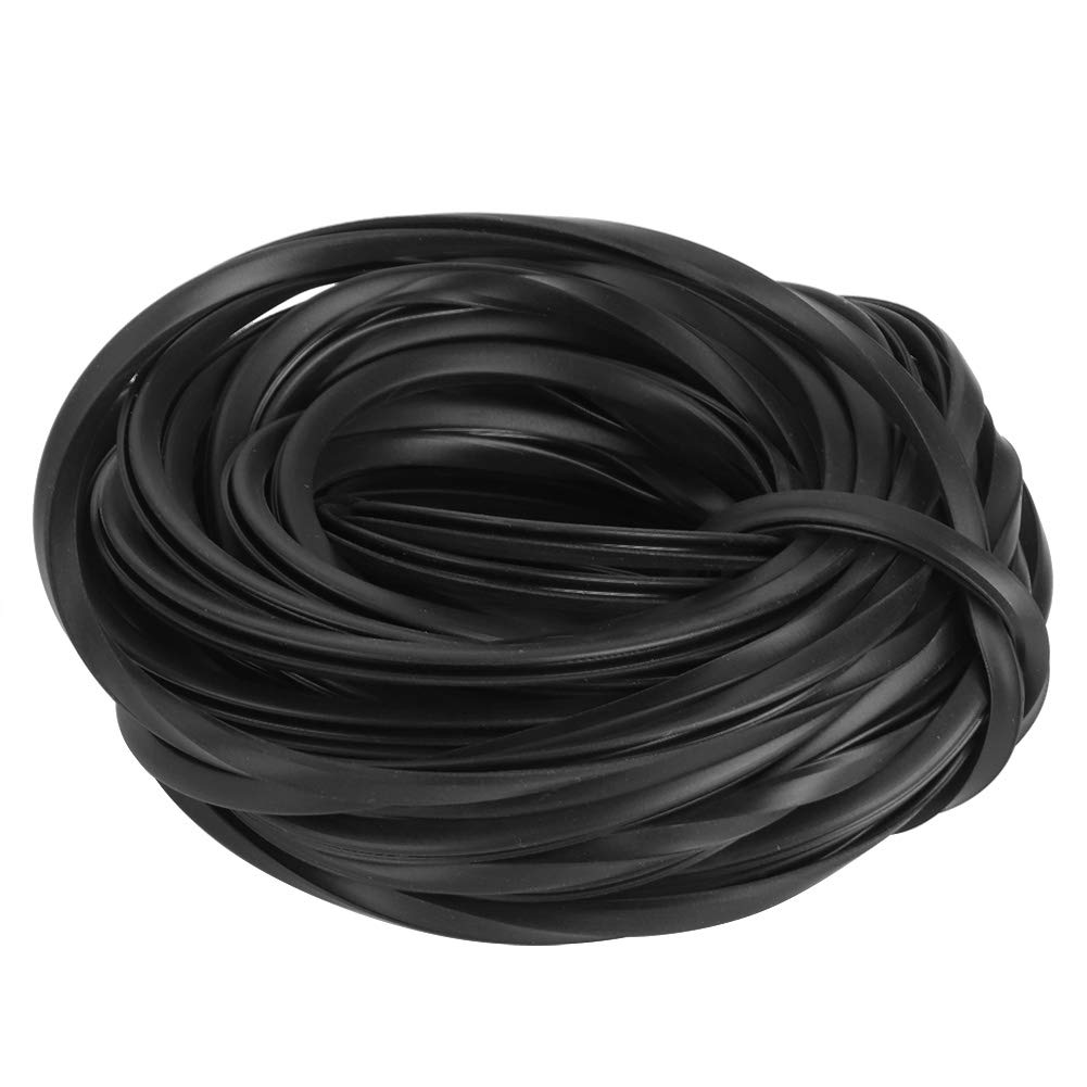 Demeras Greenhouse Rubber Seal Strip - 10m Durable Rubber Cable for Easy Glass Sealing | Perfect for Greenhouses, Windows & DIY Projects