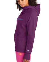Champion Powerblend Graphic Pullover Hoodie for Women - Soft Fleece Sweatshirt with Trendy Print - Perfect for Gym, Lounge & Casual Outfits