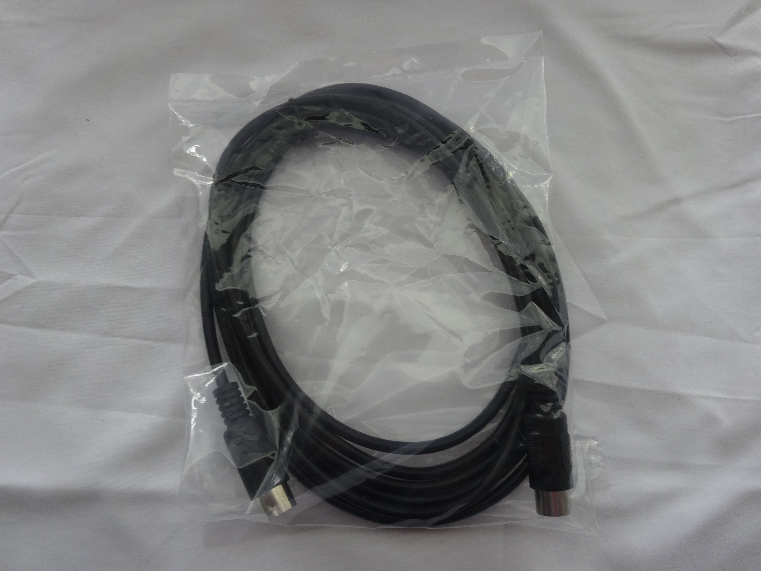 8 PIN Large Male DIN Speaker Wire Cable - 25 FT - Compatible with Monster Clarity HD Model One - Perfect for Home Theater, Studio, and Professional Audio Setups