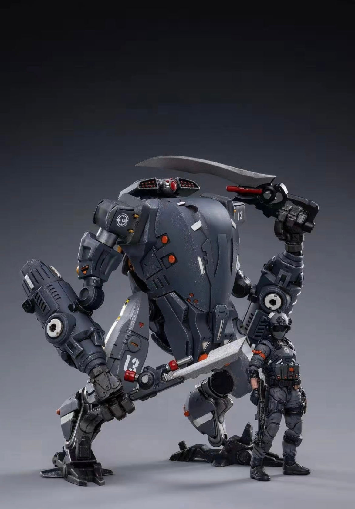 JOYTOY 1/18 Scale Firehammer NOS-02 Anime Mecha Action Figure Collectible Model - Perfect for Display, Anime Fans & Sci-Fi Collectors