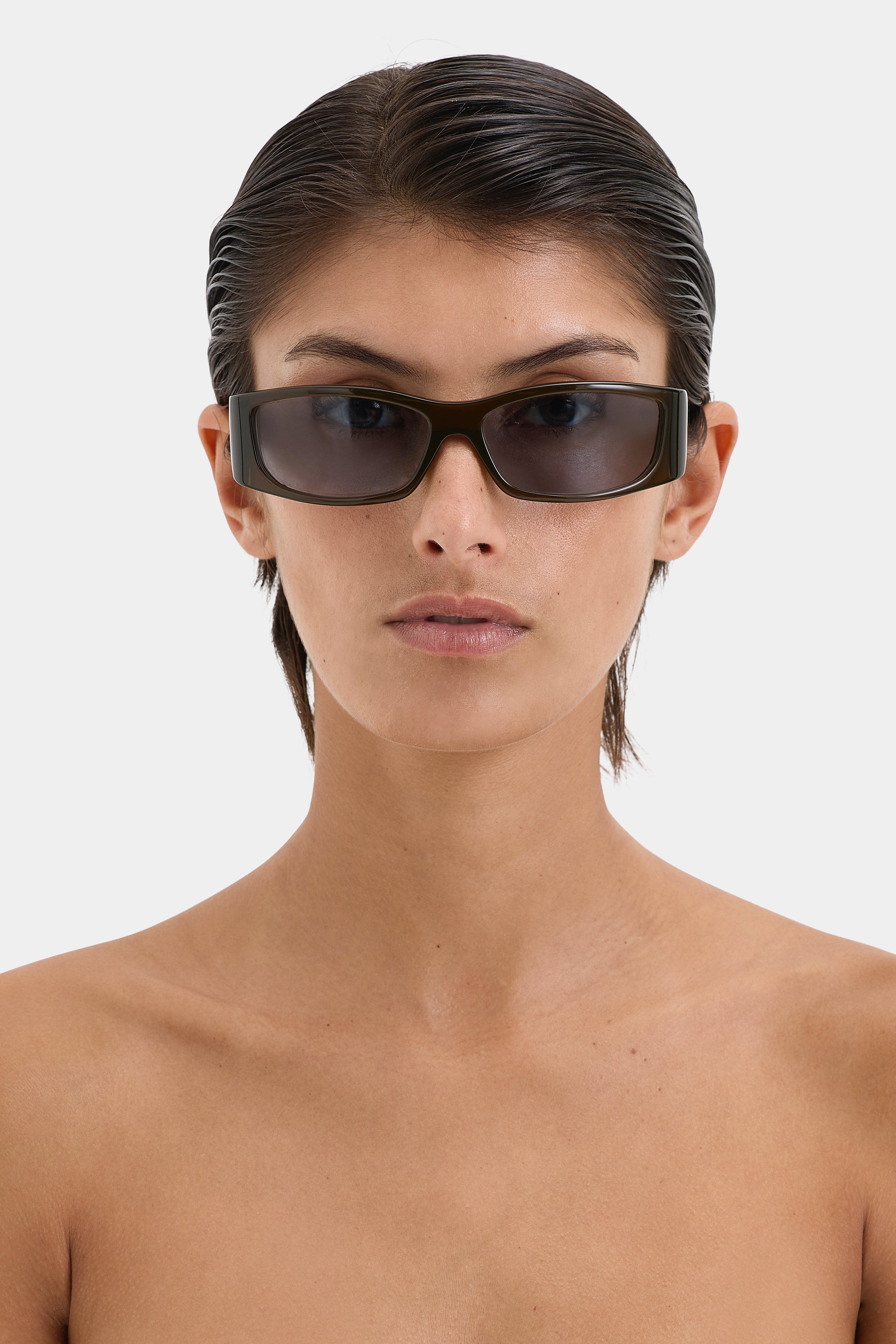 Speed Sunglasses for Men & Women - Polarized UV Protection - Olive Green - Perfect for Running, Cycling & Outdoor Sports