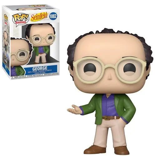 George Costanza Seinfeld Pop! Vinyl Figure Collectible Toy - Perfect for TV Show Fans, Office Decor & Pop Culture Collections