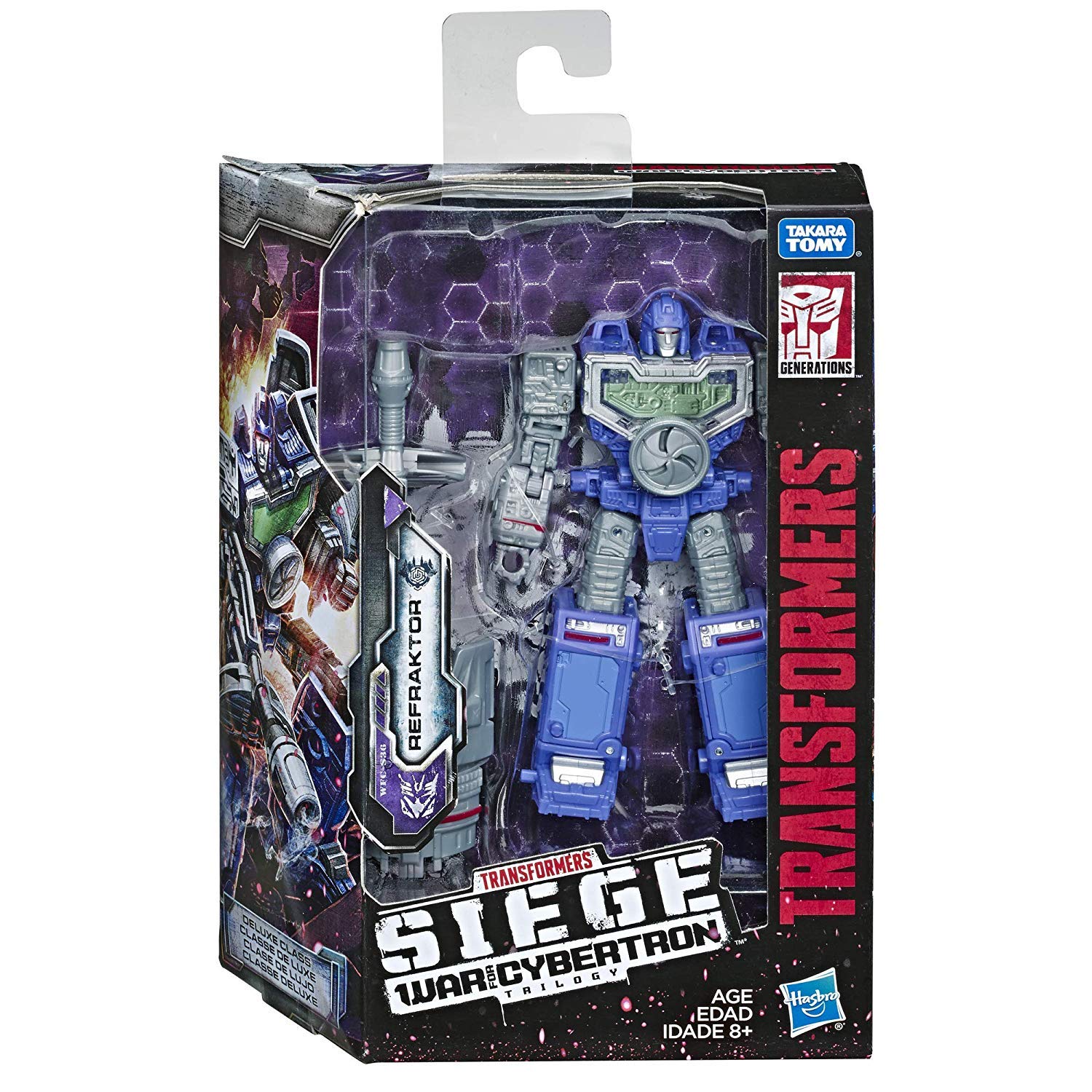 Transformers Generations War for Cybertron Deluxe WFC-S36 Refraktor Action Figure 5.5