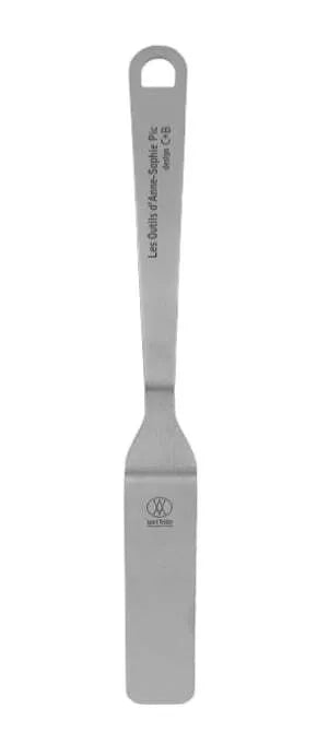 Premium Stainless Steel Offset Spatula - 8 Inch Baking & Cake Decorating Tool for Smooth Frosting, Icing, and Fondant - Perfect for Home Bakers & Professional Chefs