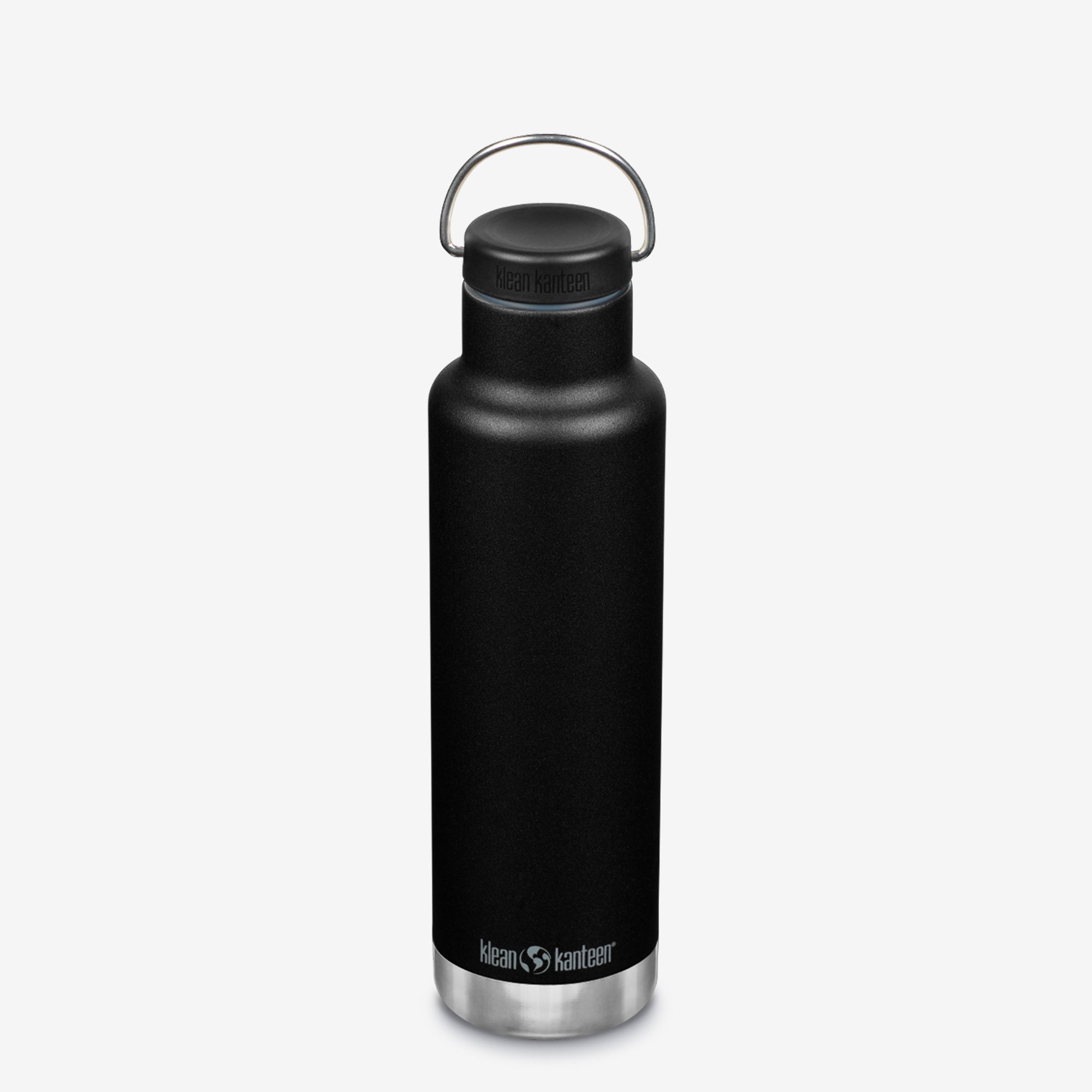 20oz (592ml) Stainless Steel Insulated Water Bottle with Leak-Proof Loop Cap - Keeps Drinks Cold 24Hrs/Hot 12Hrs - Perfect for Hiking, Gym & Outdoor Activities