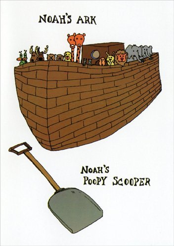 Noah's Ark Funny Birthday Card - Hilarious Animal-Themed Greeting Card for Friends & Family | Perfect for Birthdays, Anniversaries & Special Occasions