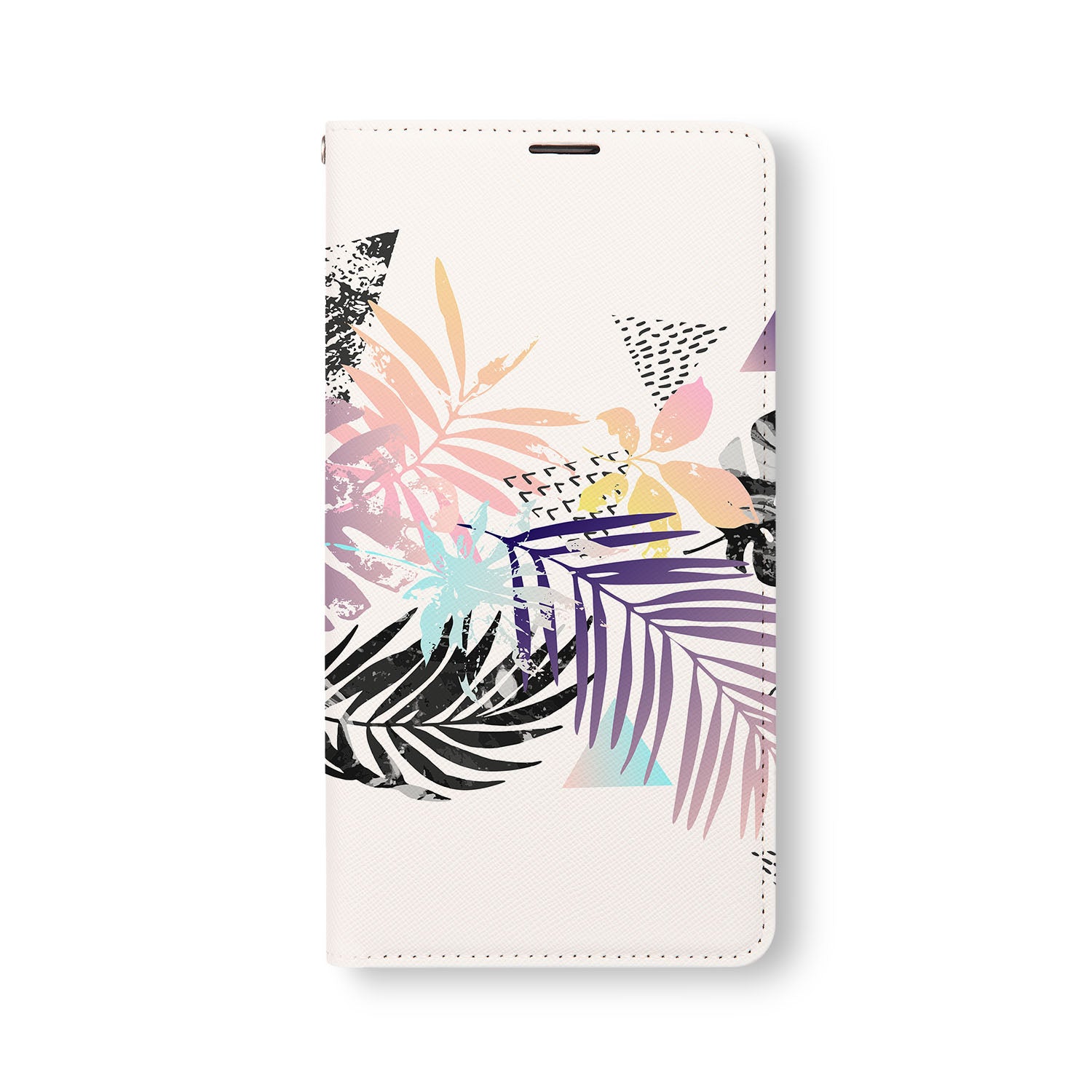 Samsung Wallet - Elegant Marble Flower Design for Cards & Cash | Perfect for Everyday Use, Travel & Gifts