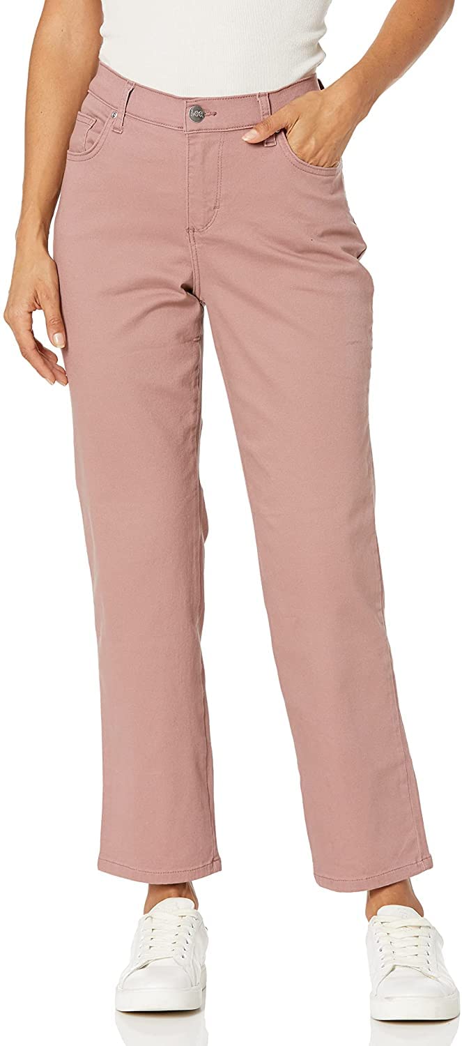 Lee Women's Relaxed Fit Straight Leg Jean - Comfortable & Stylish Denim Pants for Casual Wear, Work & Everyday Outfits