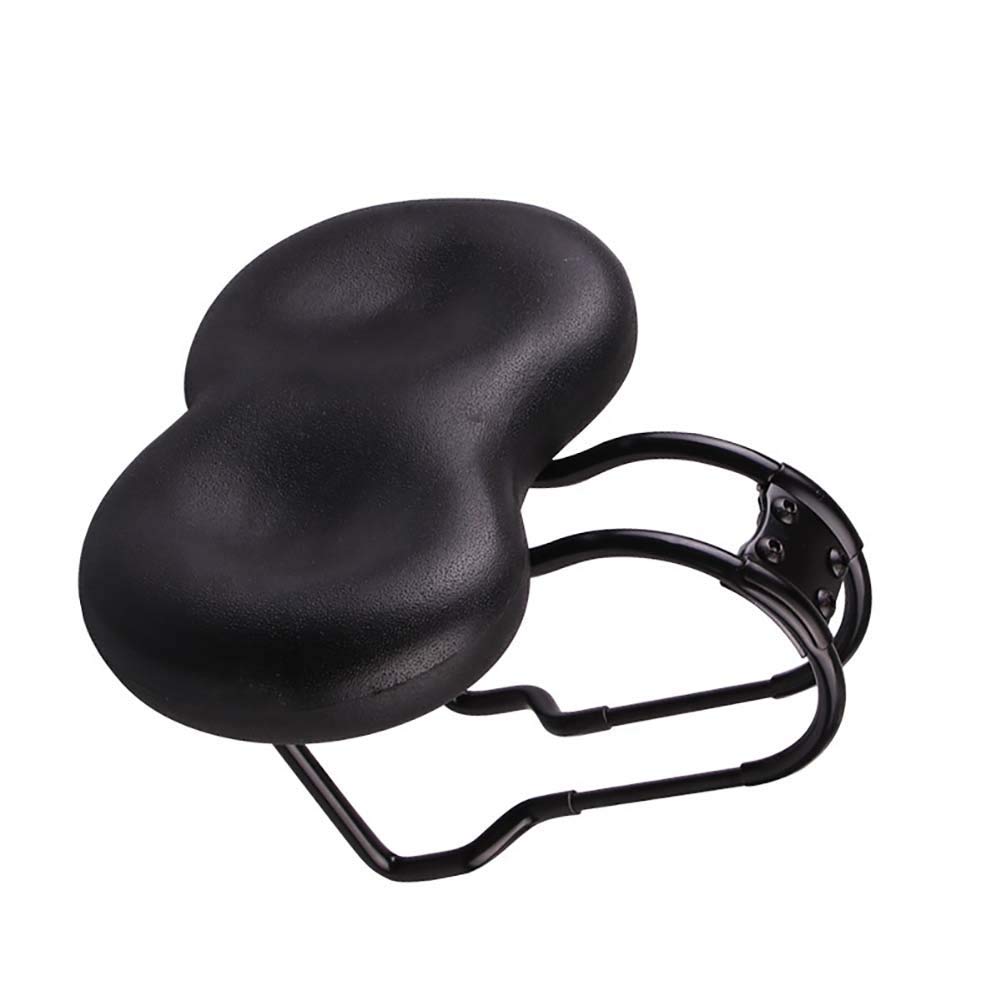 Breathable High Elasticity Bike Saddle - Comfortable Waterproof Cycling Seat with Curved Suspension Design for MTB, Exercise & Road Bikes | Perfect for Long Rides, Commuting & Indoor Training