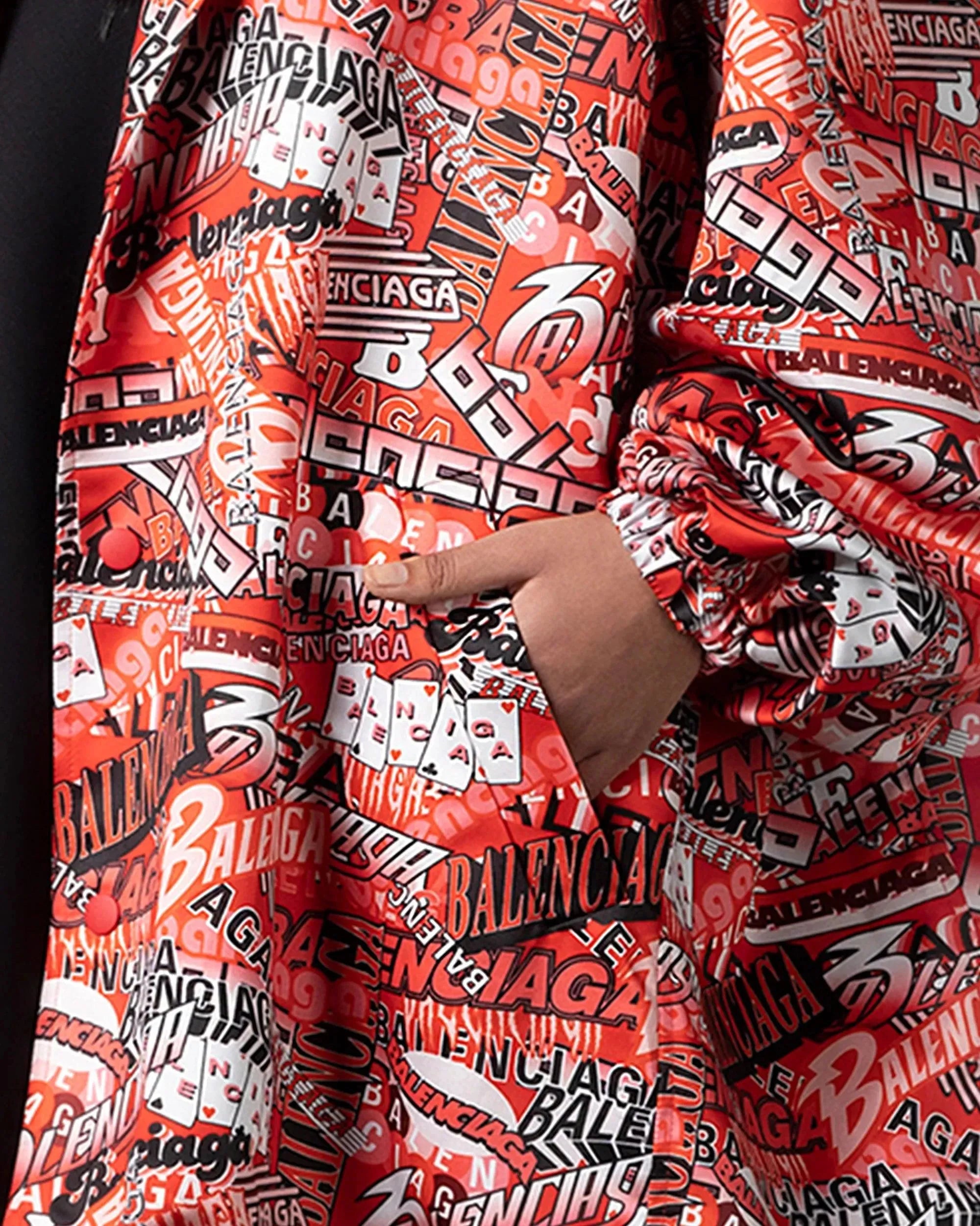 Stylish Logo Print Oversized Jacket for Men & Women | Trendy Streetwear Fashion | Perfect for Casual Outings, Fall Layering & Urban Style